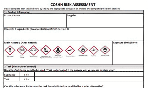 What Does COSHH Stand For?