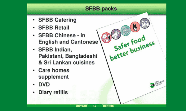 Safer Food Better Business