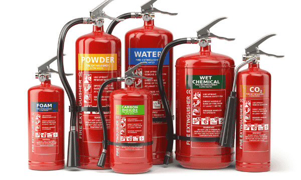 What Are The Different Types Of Fire Extingusiher Used For