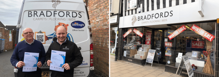 Bradfords Carpets Flooring and Beds Case Study